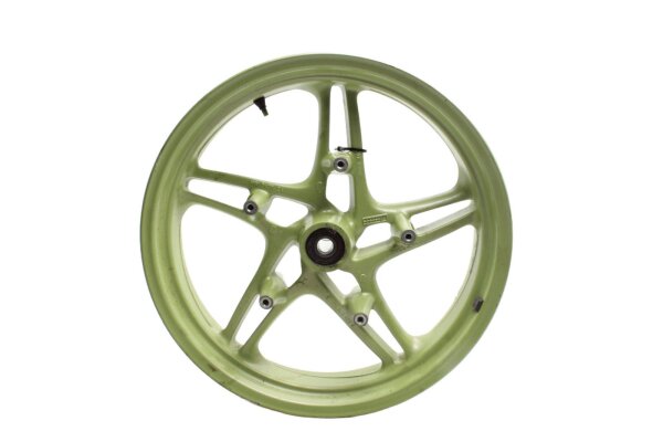 Forhjulsfælg 3,50x17 Grøn ét stykke forhjul BMW R 1150 R Rockster R28 0308 03-05