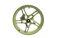 Llanta delantera 3.50x17 verde de una sola pieza BMW R...