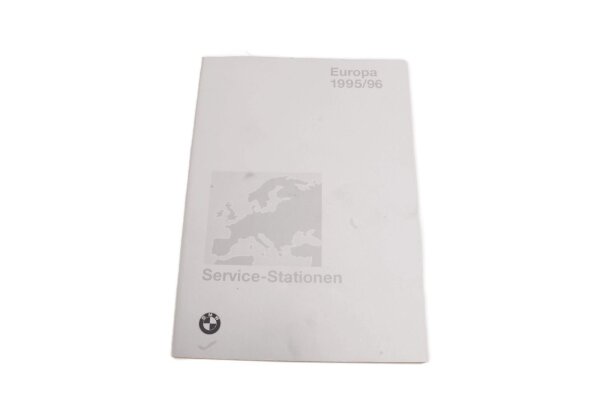 Guide des stations-service Europe 1995/96 BMW K 1100 RS K589 0522 92-96