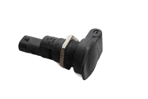 Indbygget strømstik, strømtilslutning bagpå, dæksel BMW K 1200 GT K44 K12S 0587 06-08
