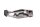 Soporte del reposapiés trasero derecho del pasajero BMW R 1150 R R28 0429 01-06
