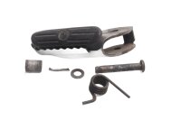 Voetsteun linksvoor, rubberen pad, veer, bout BMW R 1150 GS R21 0415 99-04