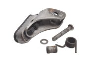 Voetsteun linksvoor, rubberen pad, veer, bout BMW R 1150 GS R21 0415 99-04