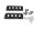 Montageset voor de achterbankbeugel BMW R 1150 GS R21 0415 99-04