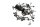 Motorbultsats, skruvbultar, klämmor BMW K 1200 GT K44 K12S 0587 06-08