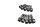 Motorbultsats, skruvbultar, klämmor BMW K 1200 GT K44 K12S 0587 06-08