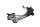 Fäste för luftfilterlåda, främre ram, horn BMW K 1200 GT K44 K12S 0587 06-08