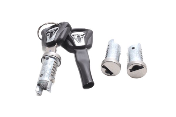 Lock set for suitcase, cylinder set, lock cylinder, key set Triumph universell
