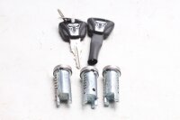 Lock set for suitcase, cylinder set, lock cylinder, key set Triumph universell