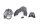 Couvercle de support de câble daccélérateur, guide-câble, déviation BMW R 1200 CL 0442 K30 259C 03-05