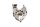 Oliepumpehus rotorskruer olietryk motor BMW R 1200 R R1ST K27 0378 07-10