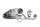 Support de fourche supérieur, fixation de la colonne de direction 7660365 BMW R 1200 CL 0442 K30 259C 03-05