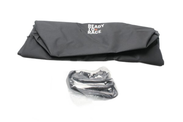 Bolsa de equipaje impermeable con cierre enrollable, correa de transporte y funda lateral. KTM universell