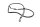 guide-câble hydraulique du câble dembrayage BMW R 1200 CL 0442 K30 259C 03-05