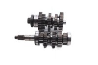 Gearbox shaft, shift shaft, gears, needle bearings Honda...