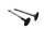 Soupape déchappement Soupape dadmission Ducati Monster 600 Dark ZDM300AA 98-01