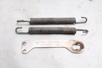 Sivuseisontatuen jousen kiinnityslevy, seisontatuen jousisarja BMW R 1150 R R28 0429 01-06
