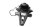 Support de plaque dimmatriculation, éclairage de plaque dimmatriculation, protection anti-éclaboussures Yamaha MT-09 850 A 21-21