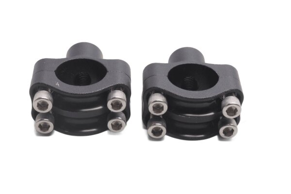 Handlebar riser set, riser, mounting, left and right Harley Davidson universell