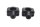 Handlebar riser set, riser, mounting, left and right Harley Davidson universell