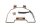 Support de siège avant, vérin de support de siège, fixation BMW R 1150 GS R21 0415 99-04