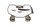 Support de siège avant, vérin de support de siège, fixation BMW R 1150 GS R21 0415 99-04