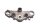 Montaje de la dirección del puente de la horquilla superior Honda ST 1100 Pan European SC26 90-01