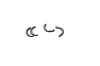 Set of engine valves, exhaust, intake, clamping washers...
