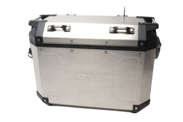 Portapacchi posteriore, superiore, custodia in alluminio, Adventure box Honda universell