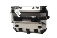 Portapacchi posteriore, superiore, custodia in alluminio, Adventure box Honda universell