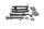 Taktkædesæt, taktkæde, kædestrammer BMW R 1100 S 259 0422 R2S 98-05
