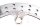 Etuosan reiitetyt jarrulevyt, jarrujärjestelmäsarja BMW R 1200 R R1ST K27 0378 07-10