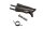 Front left drivers footrest rubber mount BMW F 800 ST K71 0234 06-12