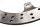 Udskiftning af bagerste borede bremseskive MST-2 MST-2 BMW F 800 ST K71 0234 06-12