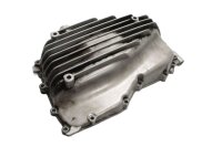 Oil pan with drain plug, ribbed design, engine casing BMW...