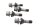 Jeu de boulons de moyeu de roue, fixation BMW R 1100 S 259 0422 R2S 98-05