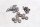 Bromsskivor fram, skruvsats, skruvar BMW R 1200 GS K25 0307 R12 04-07