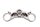 Nederste gaffelbro, styrehovedlejeophæng BMW R 1200 GS K25 0307 R12 04-07