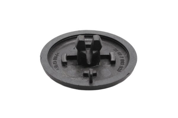 Embleem voor de bovenste afdekking van de vorkbrug 31427660929 BMW F 800 ST K71 0234 06-12