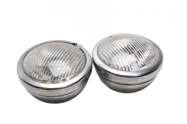 Fog lights left right chrome glass halogen BMW R 1200 CL 0442 K30 259C 03-05