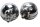 Fog lights left right chrome glass halogen BMW R 1200 CL 0442 K30 259C 03-05