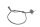 Bagbremselyskontakt (nedre) BMW R 1100 S 259 0422 R2S 98-05