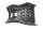 Drivers seat front cushion gel black yellow BMW R 1150 GS R21 0415 99-04