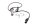 ABS-sensor bagtil, bremse-/hastighedssensor BMW R 1100 RT 259 0413 96-01