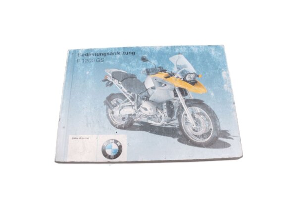 Operating instructions, service booklet, manual BMW R 1200 GS K25 0307 R12 04-07