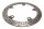 Disco de freno delantero izquierdo perforado, círculo de pernos de 4,3 mm BMW F 800 ST K71 0234 06-12