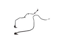 Línea hidráulica ABS, línea de presión trasera BMW R 1200 GS K25 0307 R12 04-07