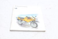 Instructions dutilisation, manuel du conducteur, manuel de réparation BMW R 1100 S 259 0422 R2S 98-05