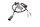 Ledningsnet til nummerpladelys bagtil BMW R 1100 S 259 0422 R2S 98-05