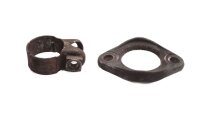 Grenrörsfläns, avgasklämma, avgasanslutning BMW K 100 RT K100RT 83-89